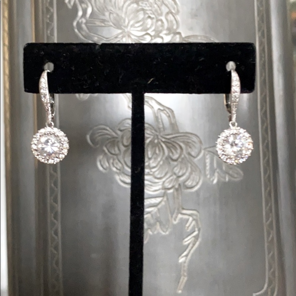 CZ earrings